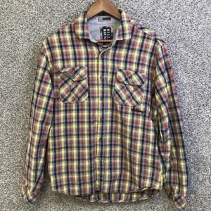 Billabong Plaid Flannel Button Up M